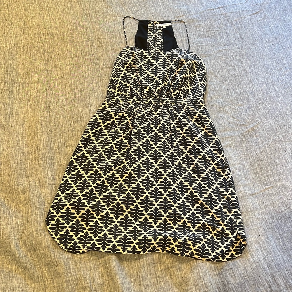 Madewell patterned silk dress